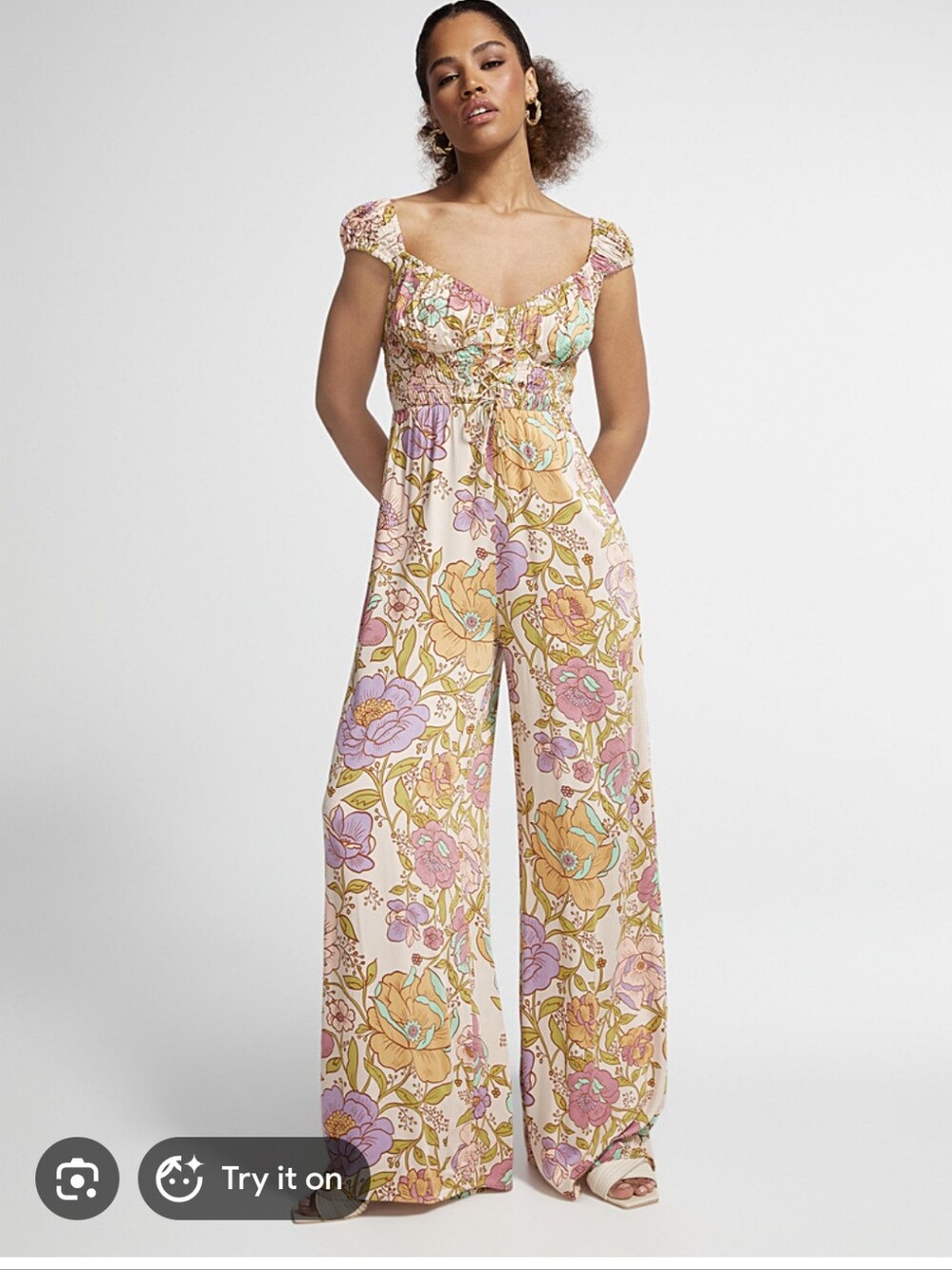 Free People Rolling Hills Jumpsuit (L)